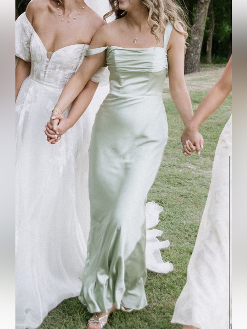 Sage Formal Dress